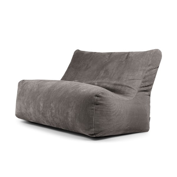 Tumši pelēks velveta sēžammaiss Sofa Seat Lounge – SLOWDOWN