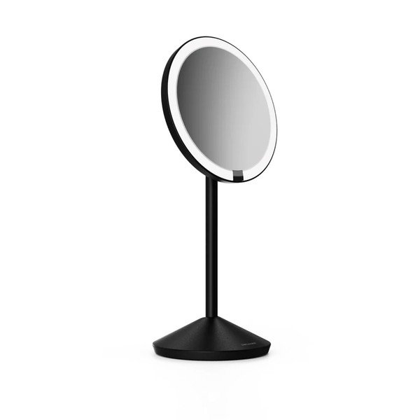 Kosmētikas spogulis ar gaismu/palielināmais (ar 5x palielinājumu) ø 12 cm – simplehuman-image-3