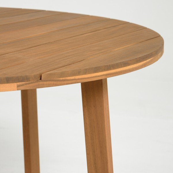Dārza ēdamgalds no akācijas koka Kave Home Dafne, ⌀ 120 cm-image-1