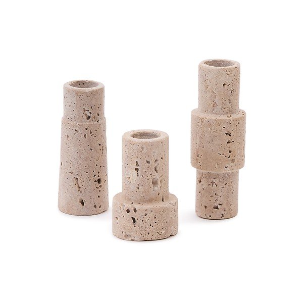 Akmens svečturi (3 gab.) Majid – Kave Home-image-3