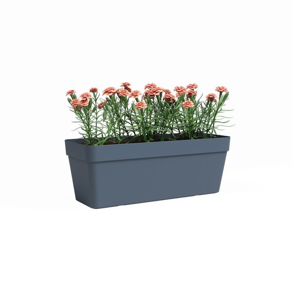 Pārstrādātas plastmasas pašlaistoša puķu kaste 50 cm Capri – Artevasi-image-2