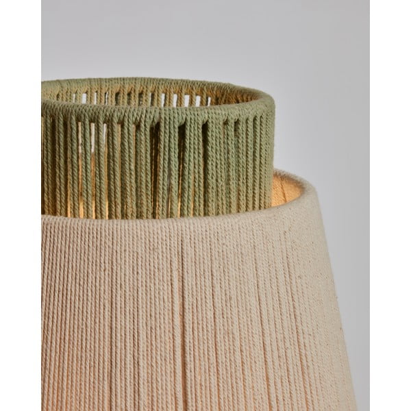 Stāvlampa ar tekstila abažūru (augstums 163 cm) Yuvia – Kave Home-image-2