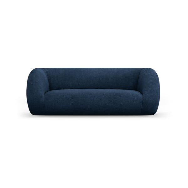 Zils dīvāns no buklē auduma 210 cm Essen – Cosmopolitan Design