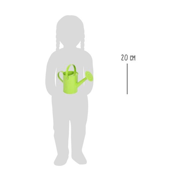 Zaļa metāla lejkanna bērniem Legler-image-1