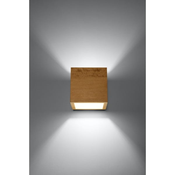 Koka sienas lampa Sollux Geo-image-3