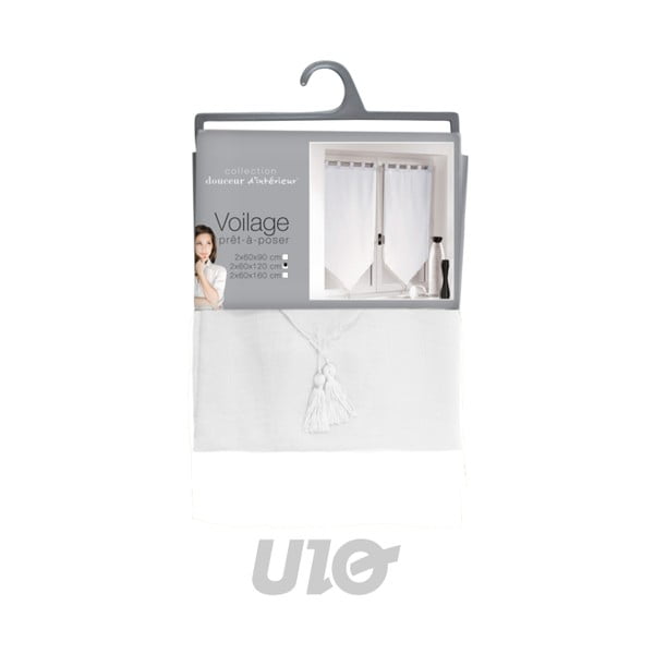 Balti dienas aizkari (2 gab.) 60x120 cm Voiline – douceur d'intérieur-image-3