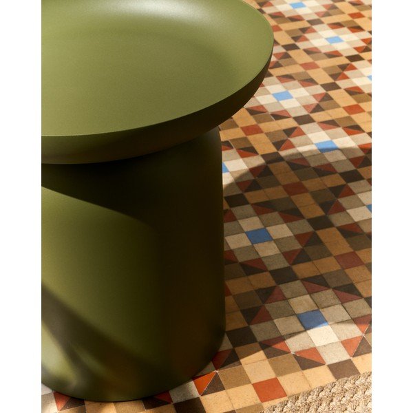 Metāla apaļš dārza galdiņš ø 45 cm Arcola – Kave Home-image-3
