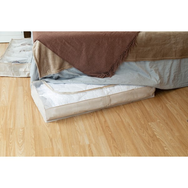 Tekstila uzglabāšanas kaste zem gultas Nancy – Compactor-image-1