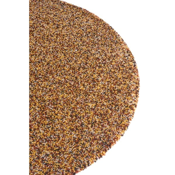 Bronzas krāsas apaļš paklājs ø 160 cm Shag – Hanse Home-image-4