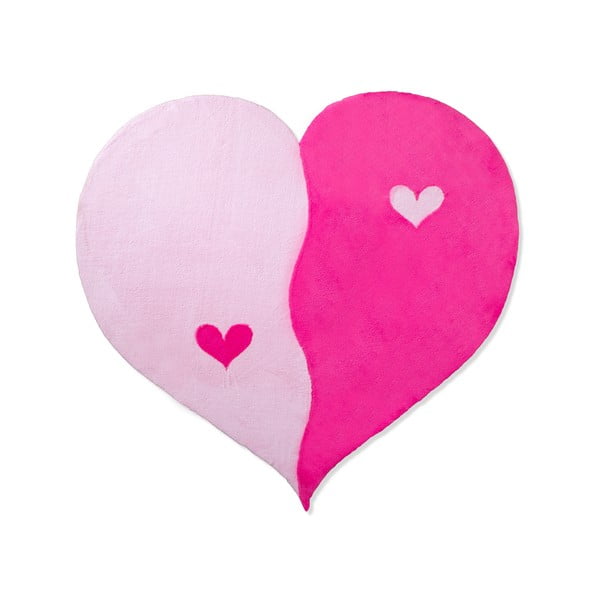 Bērnu paklājs Beybis Pink Heart, 120 cm