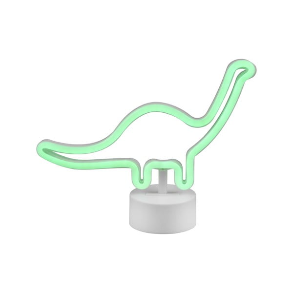 Balta LED galda lampa (augstums 20 cm) Bronto – Reality