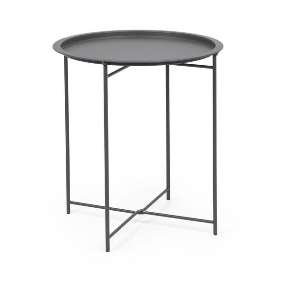 Tērauda apaļš dārza galdiņš ø 46 cm Austin – Bizzotto