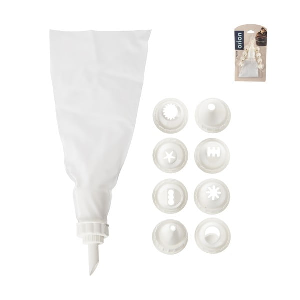 Konditorejas izstrādājumu dekorēšanas komplekts (9 gab.) – Orion-image-2