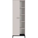 Krēmkrāsas grāmatplaukts 64x190x34 cm Rovigo – Germania