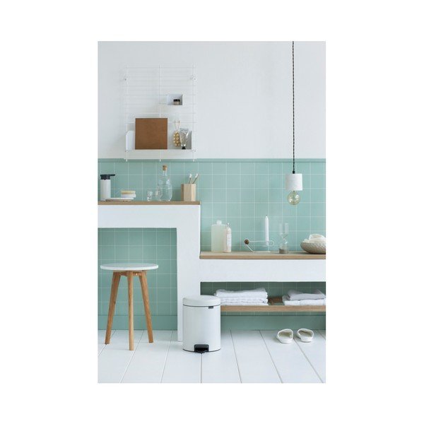 Balta pedāļu tvertne Brabantia Newicon, 5 l-image-3