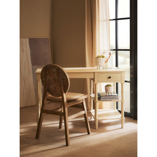 Priedes masīvkoka darba galds 55x116 cm Heritage – Premier Housewares-image-1