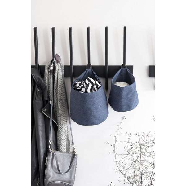 Tekstila uzglabāšanas grozs ø 22x22 cm Soft Storage – Bigso Box of Sweden-image-2