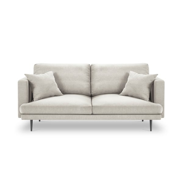Bēšs trīsvietīgs dīvāns Milo Casa Piero, 220 cm