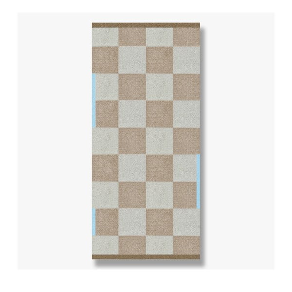 Bēšs mazgājams paklājs 70x150 cm Square – Mette Ditmer Denmark