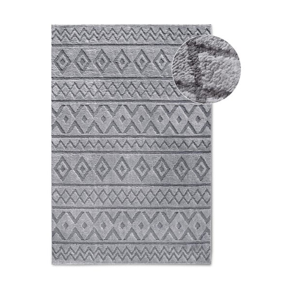 Pelēks paklājs 80x120 cm Itinerance Light Grey – Elle Decoration