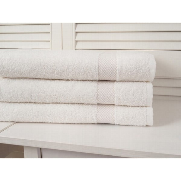 Balts frotē dvielis 70x140 cm Adria – B.E.S.-image-1