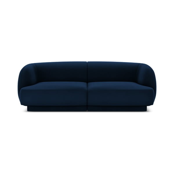 Zils samta dīvāns 184 cm Miley – Micadoni Home