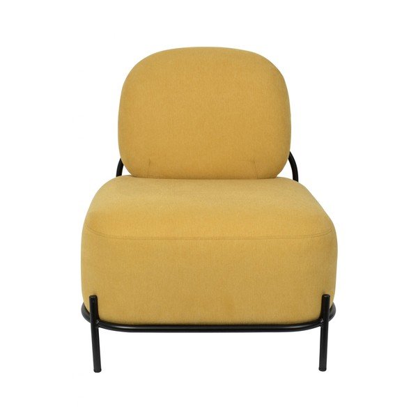 Dzeltens krēsls White Label Polly-image-2