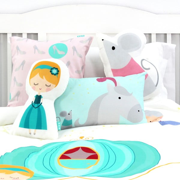 Kokvilnas segas pārvalks un spilvens Mr. Fox Pumpkin, 140 x 200 cm-image-3