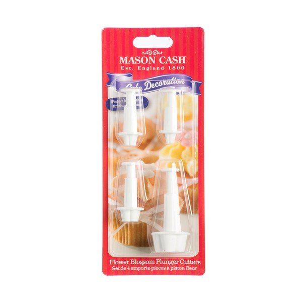 4 ziedu formas griezēju komplekts Mason Cash griezēji-image-1