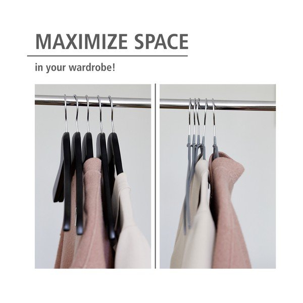 Metāla drēbju pakaramie (20 gab.) Alessia – Wenko-image-4