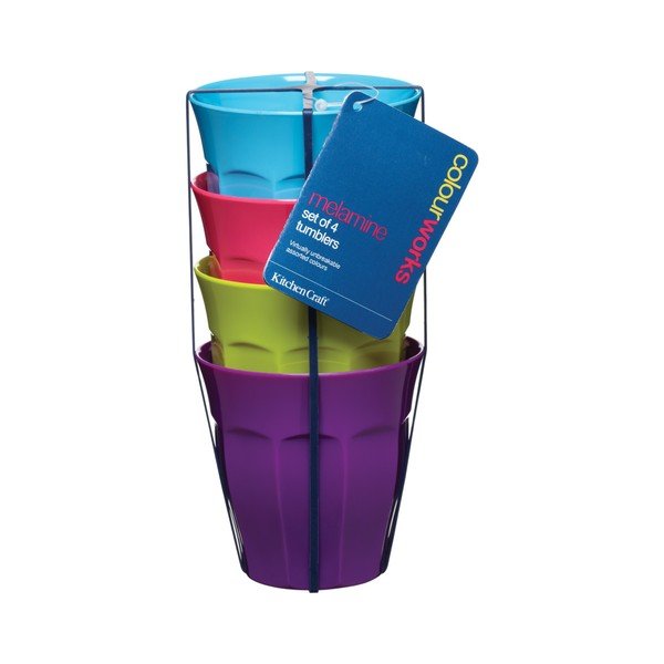 4 krūzīšu komplekts Kitchen Craft Colourworks, 225 ml-image-1