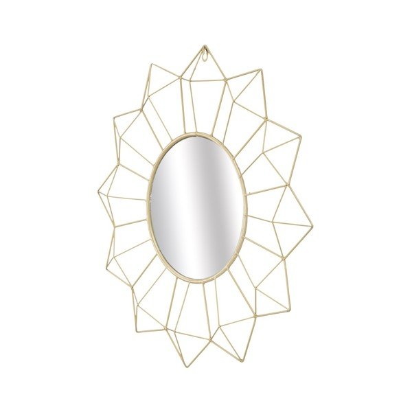 Mauro Ferretti Soleado sienas spogulis zelta krāsā, ⌀ 60 cm-image-4