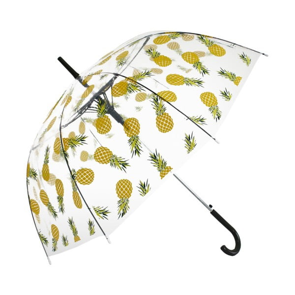Transparent Ambiance Ananāsu lietussargs, ⌀ 100 cm