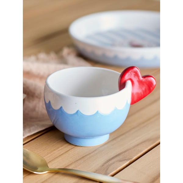 Gaiši zila māla tasīte 220 ml Lively – Bloomingville-image-1