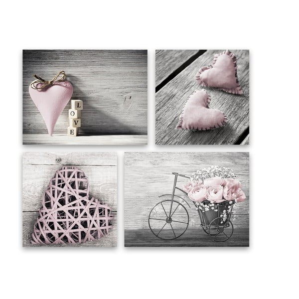 Daudzdaļīga glezna Styler Shabby, 67 x 74 cm-image-1