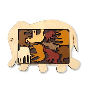 Koka attīstības spēle RecentToys Elephant Parade