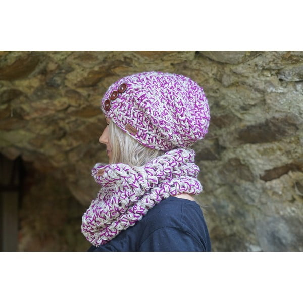 Ar rokām tamborēts kakla sildītājs DOKE Nature-image-3