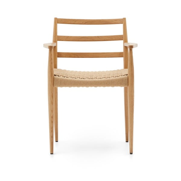 Dabīga toņa ozola masīvkoka pusdienu krēsli (2 gab.) Analy – Kave Home-image-4