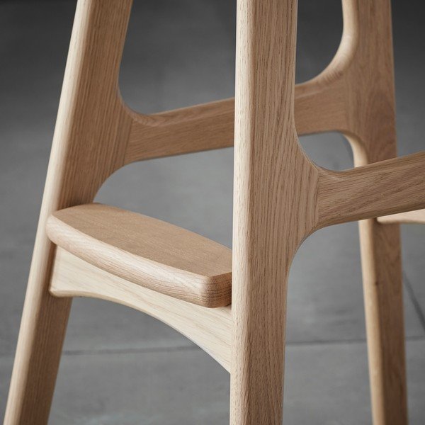 Ādas grozāms bāra krēsls 86 cm Buck – Hammel Furniture-image-4