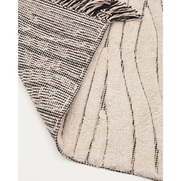 Bēšs vannas istabas paklājiņš 50x70 cm Crilda – Kave Home-image-2