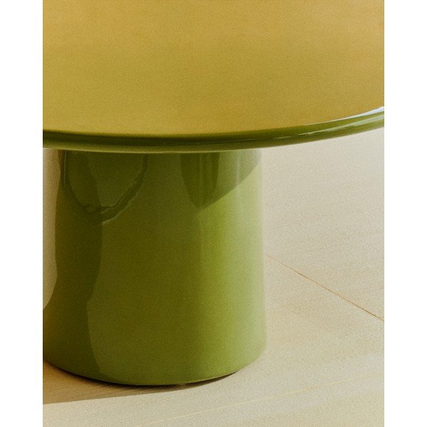 Betona apaļš dārza kafijas galdiņš ø 85 cm Albanella – Kave Home-image-4