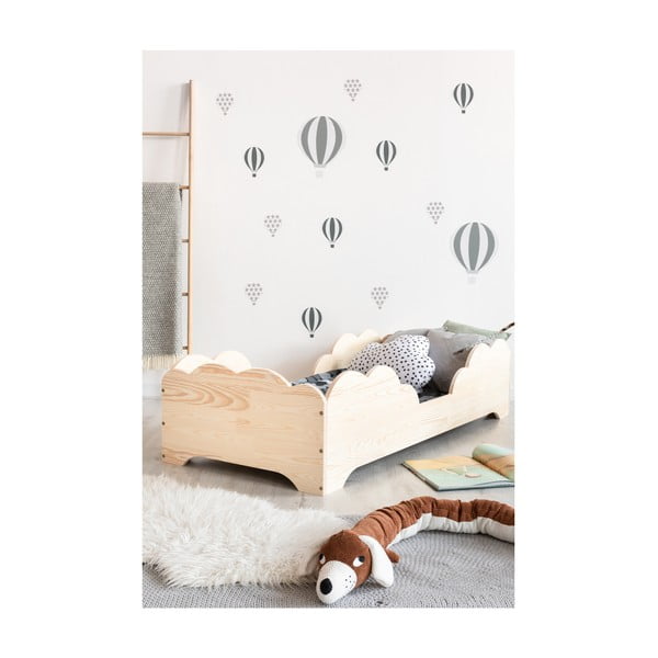 Bērnu gulta no priedes koka Adeko BOX 10, 80 x 160 cm-image-1