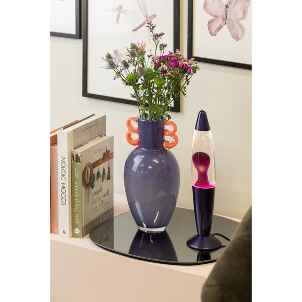 Violeta stikla lavas lampa (augstums 35,5 cm) Funky Rocket Lava – Leitmotiv-image-2