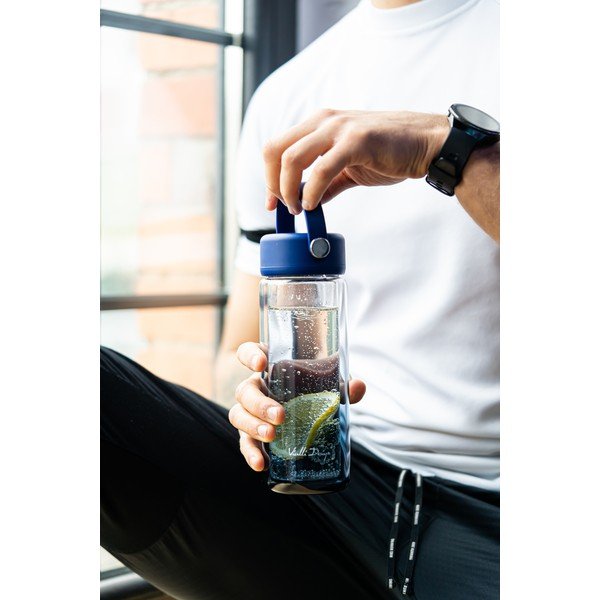 Zila stikla pudele 350 ml Fuori – Vialli Design-image-2