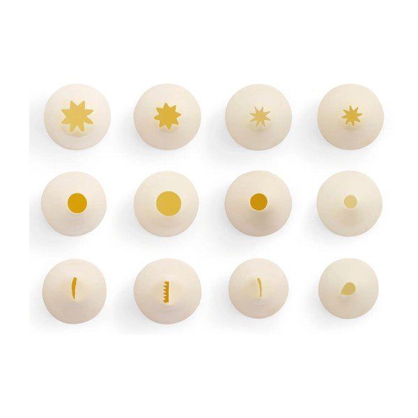 12 konditorejas izstrādājumu dekorēšanas uzgaļu komplekts Hendi-image-1