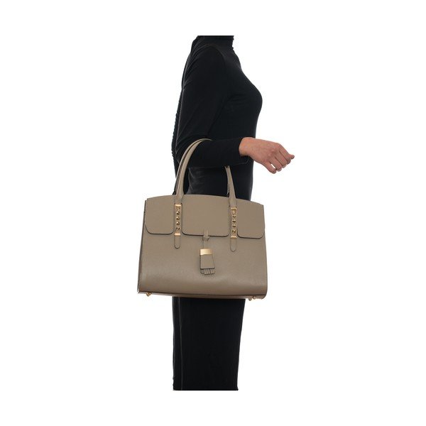 Ādas rokassoma Renata Corsi 1080 gaiši brūna-image-4