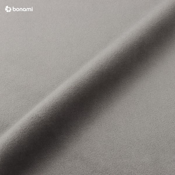 Pelēks samta stūra dīvāns (U veida) Jodie – Micadoni Home-image-4