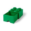 Zaļa uzglabāšanas kaste ar atvilktni LEGO®