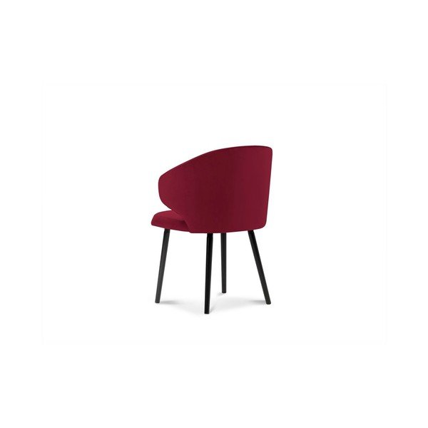 Sarkans samta ēdamistabas krēsls Windsor & Co Sofas Nemesis-image-2