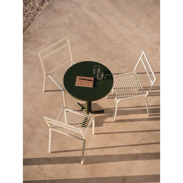 Bēšs metāla dārza krēsls Oto – noo.ma-image-4